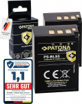 PATONA Protect V1 aku BLS-5, NTC &uuml;hildub Olympus BLS-50, E-450, OMD E-M10, Stylus 1, 2 tk.