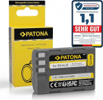 PATONA EN-EL3E aku 1300 mAh &uuml;hildub mudeliga Nikon D40 D40x D50 D60 D70 D70s D80 D90 D100 D200 D300 D300S D700 D900 D3000 D5000 asendusaku mudelitele EN EL3E ENEL3E EN EL 3E EN EL 3E