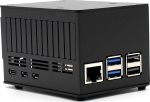 KKSB HAT korpus Raspberry Pi 5 jaoks - ruumi standardm&uuml;tsidele ja NVMe HATile - &uuml;hildub Raspberry Pi 5 jahutusradade ja lamedate jahutusradadega