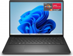 Dell 14 s&uuml;learvuti DC14255 Copilot+ PC 14" 2K (1920&times;1200) AMD Ryzen 5 220, 16GB RAM, 512GB SSD, AMD Radeon graafika, QWERTZ taustvalgusti, Windows 11 Home, Wi-Fi 6 - Carbon Black