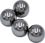 Laagripallid, 38mm t&auml;psus roostevabast terasest AISI304 klass G200 ventiilidele, tolerants &plusmn;0,001 tolli, 1-5 tk (2tk)