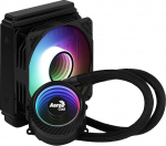 Aerocool MIRAGEL120 vedelikjahutusega CPU ARGB ventilaator 12 cm TDP 200 W Mustanahaline