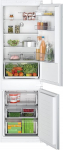 Bosch KIN86NSE0, seeria 2, sisseehitatud k&uuml;lmik-pagasikapp, 177,5 x 56 cm s&uuml;vendiga 184 L jahutus ja 76 L s&uuml;gavk&uuml;lmik, valmistatud Saksamaal, k&uuml;lmutuseta, MultiBox XXL puu- ja k&ouml;&ouml;giviljade jaoks, sosinal vaikselt, LED-valgustus.