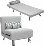 HOMCOM&reg; Kokkupandav magamistool Diivanvoodi Kokkupandav madrats, k&uuml;lalisvoodi, kokkupandav voodi