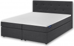Traumnacht Box Spring voodi 7-tsoonilise tasku vedrustatud madratsi ja Comfort Foam Topperiga, lihtne kokkupanek