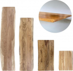 Puidust lauaplaat 180 x 40 cm, 26 mm akaatsiapuidust, naturaalne lauaplaat, servaplaat pingile, valamu ja k&uuml;ljelauale.