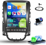 【8 Kern 6+128G】 Carplay Bildschirm f&uuml;r Opel Astra J/Buick Excelle 2009-2015 Autoradio Android 9.7 Zoll Touchscreen mit Android Auto/Navi/WiFi/GPS/RDS/FM/Bluetooth/USB,Unterst&uuml;tzt Panorama-Kamera