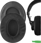 Geekria Memory Foam k&otilde;rvapadjad Sony MDR7506, MDRV6, MDRV7, MDRCD700, MDRCD900ST ja suurte v&otilde;i keskmise suurusega k&otilde;rvaklappide k&otilde;rvaklapid / katted / padjad / k&otilde;rvapadjad remondi osad (must samet)