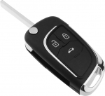 ECSiNG auto 3-nupuga kaugjuhtimispuldi korpus Kokkupandav auto kaugjuhtimispuldi v&otilde;ti, mis &uuml;hildub Vauxhalliga, &uuml;hildub Opel Astra J Insignia Mokka kaugjuhtimispuldi korpusega
