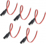 WMYCONGCONG SAE voolu pikenduskaabel SAE kiir&uuml;hendus katkestus SAE 2-poolne auto pikenduskaabel 18AWG 300 mm pakend 5-st k&uuml;ljest