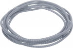 QUARKZMAN jagatud kaablikanalisatsioonitoru 1/4 tolli (6,5 mm) ID 20 jalga (6 m) kaablikanalisatsioonitoru Kuumus- ja k&uuml;lmakindel -40 F kuni 257 F plastist paindlik voolik Kaabli kaitse elektrikaablitele Hall