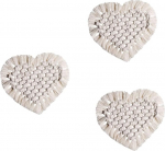TOPBATHY komplekt 3 kohtamatti Rustic Home Decor Table Coasters joogi allasaatjad kohvitasside jaoks &Uuml;mmargused joogi allasaatjad Cup Coasters Woven Cotton Rope Dining Table'ile