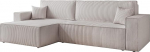 276 x 145 cm Diivan magamisfunktsiooniga (232 x 125) - Diivan 3-Seater XL - Nurgadiivan magamisfunktsiooniga ja voodikastiga - Diivanvoodi voodikastiga - Diivan