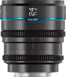SIRUI Night Walker 24 mm Cine Lens with Manual Focus, T1.2 Large Aperture Lens and S35 Frame Prime Lens de M4/3 Mount, for BMPCC4K, GH5II, GH6, Z Cam (MS24M-G, MFT Mount, Grey)