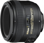 Nikon AF-S Nikkor 50mm f/1.4G Lens, Black [Nital Card: 4 Year Warranty]