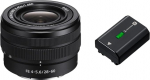 Sony SEL-2860 Standard Zoom Lens & NPFZ100.CE Z Series Rechargeable Battery Pack - Black