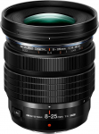 OM SYSTEM Olympus M.Zuiko Digital ED 8-25mm F4.0 PRO for Micro Four Thirds System Camera, Compact Ultra Wide Angle Zoom Lens, Weather Sealed Design, MF Coupling, L-Fn Button
