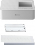 Canon SELPHY CP1500 mobiilne fotoprinter koos paberikomplektiga, valge, traadita Bluetooth-printer koos lisaseadmetega, kompaktne ja kerge, Mi 54 lehte paberit 4 x 6 postkaardi formaadis