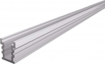 Reprofiil, IP-profiil, U-k&otilde;rgune, juhitav EU-01-12 12-13,3 mm LED-ribadele, alumiinium, matt h&otilde;bedane, pikkus: 2000 mm, laius: 27 mm, k&otilde;rgus: 30 mm.
