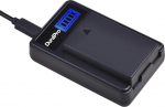 DuraPro EN-EL9 EL9 EN-EL9A Li-ion aku ja LCD USB laadija Nikon D40 D40x D60 D3000 D5000 digikaameratele 1 tk pakendis
