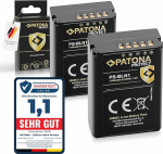 PATONA Protect 2 x BLN-1 1140 mAh aku &uuml;hildub Olympus OM-D E-M1 EM1 OMD E-M5 EM5 Mark II Pen F EP5 E-P5 Stylus XZ-2 XZ2 PS-BLN-1 PSBLN1 BLN1