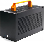 SGPC K49-Series Mini-ITX Case 7-8L Portable SFF | 1.5 mm SPCC Steel + Acrylic | USB-C + Dual Carry Handles | Compatible SFX PSU & 300 mm GPU | Gaming & Home Office (Black, Wide)