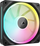 Corsair iCUE LINK LX120 RGB 120mm PWM ventilaator &uuml;he komplekti - kaks valgusahelat - n&otilde;uab iCUE LINK s&uuml;steemikeskust (saadaval eraldi) - Corsair AirGuide tehnoloogia - must