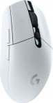 Logitech G305 LIGHT SPEED traadita m&auml;nguhiir, HERO 12000 DPI sensor, 6 programmeeritavat klahvi, 250 tundi aku kestvust, kohandatavad m&auml;nguprofiilid, kerge, PC/Mac, valge - Saksa pakend