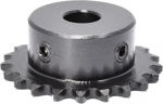 Kettenrolle Ritzel, Kettenrad， Rollenkettenantriebsrad 04C 20T-30T Bohrung 6mm-16mm 45 Stahl Teilung 6,35mm (23 hammast, 12mm)