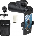 Celestron 72370 Outland X 10x50 Waterproof Monocular with Smartphone Adapter, Bluetooth Remote, Lens Caps, Belt Bag - Robust Case, BaK-4 Prism Lens, Tempered Lenses, Black