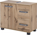 Schildmeyer Milan 134889 Vanity Unit 65 x 32 x 59 cm Oak Country House Decor
