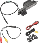 Tagurduskaamera AHD 720P Opel Astra H/Zafira B/Corsa D/Vectra C/Insignia jaoks, 170 kraadi vaatev&auml;ljaga numbrim&auml;rgi valgustus tagurduskaamera