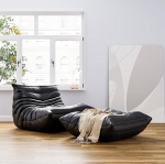 Kaminatool koos Ottomani, &uuml;he diivaniga ja jalatoega, Lounge tool koos jalahoobiga, p&otilde;randal diivan Chaise Lounge tool, Lazy Bean Bag tool elutuppa, magamistuppa, salongi, mikrokiudnahkne kate