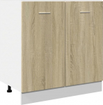 vidaXL Lyon Sonoma tamme aluskapp, 80 x 46 x 81,5 cm, puitmaterjal, k&ouml;&ouml;gikapp, toitlustuskapp, toitlustusm&ouml;&ouml;bel, k&ouml;&ouml;gim&ouml;&ouml;bel, hoiukapp, hoiukapp