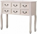 Eingangstisch, Moderner minimalistischer Eingangstisch aus Massivholz | Stilvoller Schrank for Flur und Wohnzimmer Konsolentisch