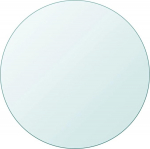 90cm &uuml;mmargune karastatud klaasist lauaplaat Selge klaasist s&ouml;&ouml;gilaud Vannituba Vanity K&ouml;&ouml;k Countertop