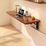 Klapptisch Platzsparender, wandmontierter Klapptisch. Vielseitiger schwebender Schreibtisch f&uuml;r K&uuml;che, B&uuml;ro, Waschk&uuml;che und kleine R&auml;ume. Ideaalne Heimgebrauch, Arbeitszimmer, Schlafzim