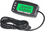Runleader RL-HM032R inductive tachometer with hour counter from rear illuminated display for all petrol engine ATV UTV dirtbike motorcycle outboard snowmobile pitbike PWC marine boat waterproof.