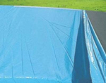 Basseini sisemine kate, sisemine kile, basseinikile, paksus 0,5 mm, l&auml;bim&otilde;&otilde;t 4,57 m x 1,32 m