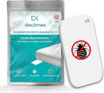 DECIMEX - Plaque Anti Bed Bug nakatumise tuvastamine, kontroll ja ravi vigu, kirpude ja parasiitide vastu | Bed Bug Trap for Home, Bed & Matratsid, Made in the EU X1