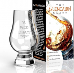 Official Glencairn Crystal Whisky Tasting Glass - A Wee Dram 1 2 4 6 8