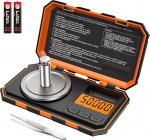 Brifit Fine Scale, 50 g/0,001 g, digitaalne kaal, taskukaala, kuldkaala, ehtekaala, t&auml;ppiskaala, milligramm, 50 g kalibreerimiskaal ja pintsetid, 6 &uuml;hikut, taara ja automaatne v&auml;ljal&uuml;litusfunktsioon.