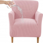 CRFATOP Stretch Mid Century Modern Arm Chair Covers, 1 t&uuml;kk, Jacquard Accent Chair Covers koos k&auml;etugedega, pehme veekindel toolikate elutoa m&ouml;&ouml;blile, kaitse, kontor, vastuv&otilde;tt, lugemine