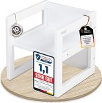 babybay Littlefoot laste 3-in-1 tool/laud v&auml;rvitud valgeks