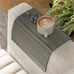 Puidust diivani k&auml;etoe kaitsed k&auml;etoe tabel diivanilaud Coaster diivanitaldrik, tv-taldrik (uus hall)