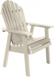 Sequoia Professional Commercial Grade Muskoka Adirondack s&ouml;&ouml;gitool, ringlussev&otilde;etud materjal, valget v&auml;rvi