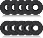 K&otilde;rvapadjad Plantronics peakomplektidele, k&otilde;rvaklappide asenduskaitsmed katab k&otilde;rvapadjad Plantronics HW261N HW251N HW520 Blackwire 3210 3220 3310 3320 3320 C3225 Jabra PRO 920 930 9450 Biz 2300 2400 (10 tk)