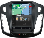 YUNTX [6GB + 128GB] Android 14 2 DIN autoraadio Ford Focus (2010-2014) [Integreeritud CarPlay/Android Car/DSP]-9,7-tolline 1280 x 600 HD IPS tahavaatekaamera + MIC-DAB/rooliratas