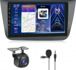 Hodozzy Carplay autoraadio Seat Altea 2004-2015 Android autoradio koos satelliitnavigatsiooniga, 9-tolline puuteekraan Android Car/WiFi/GPS/RDS/FM/Bluetooth/USB-ga
