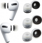 AZLA SednaEarfit MAX AirPods Pro jaoks 3 paari (SSS/SS/S) - AirPods Pro asendusk&otilde;rvaklapid - AirPods Pro kinnitused valmistatud kvaliteetsest silikoonist, AirPods k&otilde;rvaklapid